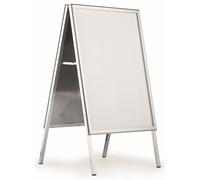 Durable Panneau d'affichage d'extérieur A1 - Type chevalet double face - Cadre aluminium