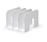DURABLE Porte-revues TREND plastique, 3 compartiments, blanc