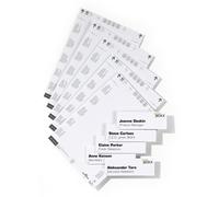 DURABLE Planches d'insertions 149x52.5 mm, 50 pc, Blanc, 485002