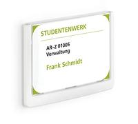 DURABLE Plaque de porte Clicksign blanche A6