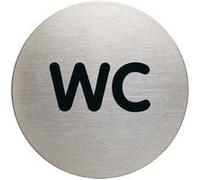 Durable - Plaque De Signalisation Metal "wc" G