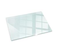 Durable Plaque de Verre pour Cheminée 100x70 Revêtement de Sol Plancher Plaque de Base de Foyer Pare-feu Protection Contre Etincelles Qualité Supérieure Rectangulaire Clair élégant