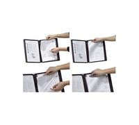 DURABLE plaque pochette SHERPA, format A4, cadre: noir