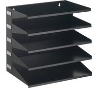 Durable Plateau de tri du courrier 336001 noir DIN A4 Nombre de compartiments: 5