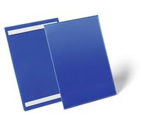 DURABLE Pochette adhésive A4 portrait, 50 pc, Bleu foncé, 179707