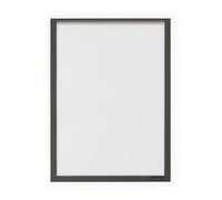 Durable Pochette affichage magnétique A4, 5 pièces, Gris anthracite, 400757 | Fixation aimantée, tableau blanc ou casier, repositionnable par 3 bandes, facile à fixer, Gris anthracite, Made in Poland