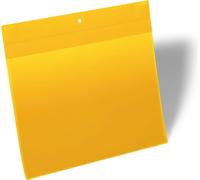 DURABLE Pochette magnétique avec aimant néodyme A4 paysage, 10 pc, Jaune, 174804