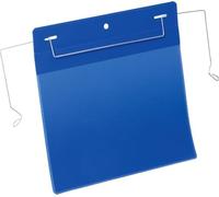 DURABLE Pochettes avec fil de suspension 175207 A5 paysage 50 pièces Bleu foncé