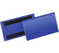 Durable Pochette pour étiquette aimantée 174207 bleu 150 mm x 76 mm