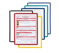 Durable Pochettes A4 pour panneau d'affichage Sherpa - Assortis - Lot de 5