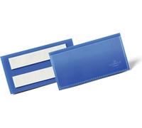 DURABLE Pochettes adhésives 100x38 mm, 50 pc, Bleu foncé, 175907