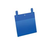 durable pochettes avec languette pour casier en treillis, a5 noir