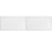 Durable Pocketfix Sachet de 10 Porte-étiquettes adhésifs 105 X 65 mm (Lot de 2)
