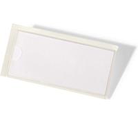 Durable Pocketfix Sachet de 10 Porte-étiquettes adhésifs 32 x 74 mm (Lot de 5)