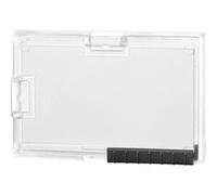 DURABLE Porte-badge PUSHBOX TRIO transparent 54 x 87 mm boîte de 10