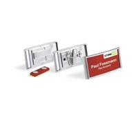 Durable Porte-Badges Classic Avec Aimant - 34 X 74 Mm