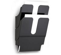DURABLE - Porte-document mural FLEXIPLUS 2 - Format A4 portrait - Pour la présentation de documents - 1 kit - Noir - 1709008060