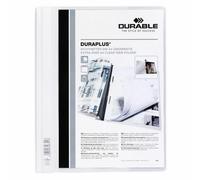 DURABLE Protège-document DURAPLUS A4+ couverture transparente blanc - boîte 25 pièces
