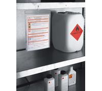 Durable - Porte-documents durable a4 avec œillet de suspension transparent | 5 pièces