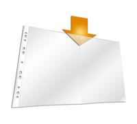 Durable, Porte-documents, SACS DE PROSPECTS 1 pg. Ã 50 piÃ?ces 267019 (A3, 50x)