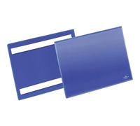 DURABLE Pochette adhésive A5 paysage, 50 pc, Bleu foncé, 179507