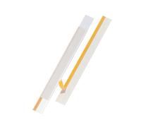 DURABLE - Porte étiquette - Porte étiquette adhésif - Porte-étiquette SCANFIX - 1000 x 62 mm - Identification rayons, étagères - Ouverture sur le haut/côté - Transparent - Boîte de 25 pièces - 829819