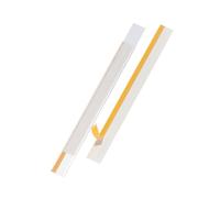 DURABLE - Porte étiquette - Porte étiquette adhésif - Porte-étiquette SCANFIX - 1000 x 62 mm - Identification rayons, étagères - Ouverture sur le haut/côté - Transparent - Boîte de 25 pièces - 829719