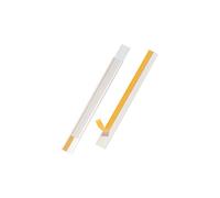 DURABLE - Porte étiquette - Porte étiquette adhésif - Porte-étiquette SCANFIX - 200 x 20 mm - Identification rayons, étagères - Ouverture sur le haut/côté - Transparent - Boîte de 50 pièces - 802319