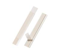 DURABLE - Porte étiquette - Porte étiquette adhésif - Porte étiquette SCANFIX - 200 x 30 mm - Identification rayons, étagères - Ouverture sur le haut/côté - Transparent - Sachet de 5 pièces - 804519