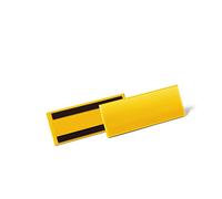 DURABLE Pochette magnétique 1/2 A5 paysage, 50 pc, Jaune, 175704