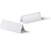 DURABLE Porte-noms de table 105/210x297 mm en acrylique, 10 pc, Transparent, 803519
