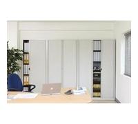 DURABLE Porte-revues TREND plastique, 3 compartiments, blanc