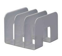 DURABLE Porte-revues TREND, plastique, 3 compartiments, gris