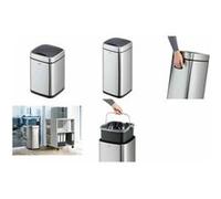 DURABLE Poubelle 342223 acier inoxydable argent ouverture de couvercle One Touch 1 pc(s)