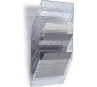 DURABLE Présentoir de documents FLEXIBOXX 6 A4 paysage, 6 pc, Transparent, 1709785400