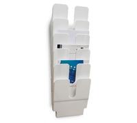 DURABLE Présentoir de documents FLEXIPLUS 6 A4 portrait, 6 pc, Blanc, 1700008011