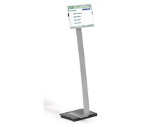Durable Support au sol durable pour panneau d'information Stand A4 Quantité:1