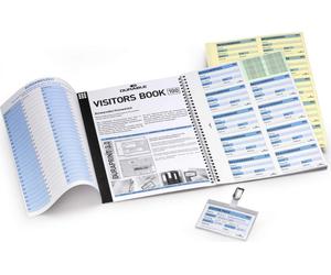 DURABLE Recharge registre visiteurs VISITORS BOOK 100 DE, , 146461