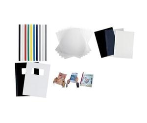 Durable - Réf 2909/01 - Baguette À Relier Pour 80 Feuilles - Capacité 9 Mm - Noir - A4 -5 (Import Royaume Uni)