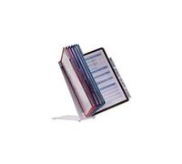 DURABLE - RÉF 5570/00 - VARIO - SUPPORT DE PRÉSENTATION AVEC 10 POCHETTES ET 10 ONGLETS - COULEURS ASSORTIES - A4