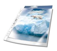 DURTABLE Pochette perforée, A4, PP, transparent