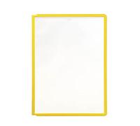 Durable Panneaux de visualisation VARIO jaune – Pack de 5