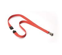 Durable SOFT COLOUR Lacet textile avec mousqueton Corail