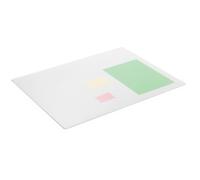DURABLE - Sous main bureau - Tapis de souris XXL - Sous main bureau enfant - Antidérapant - En polyproplène - 65 x 50 cm - Transparent - 1 pièce - 712319