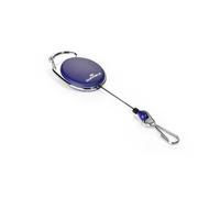 Durable Style Enrouleur pour Porte-badges Bleu foncé