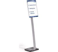 DURABLE Support d'information sur pied INFO SIGN STAND A3, Argent, 481323
