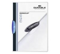 Durable Swingclip Protège Documents Plastique Bleu