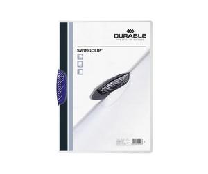 Durable Swingclip Protège Documents Polypropylène (Pp) Bleu Foncé