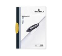 Durable Swingclip Protège Documents Polypropylène (Pp) Jaune