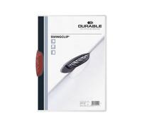 Durable Swingclip Protège Documents Polypropylène (Pp) Rouge